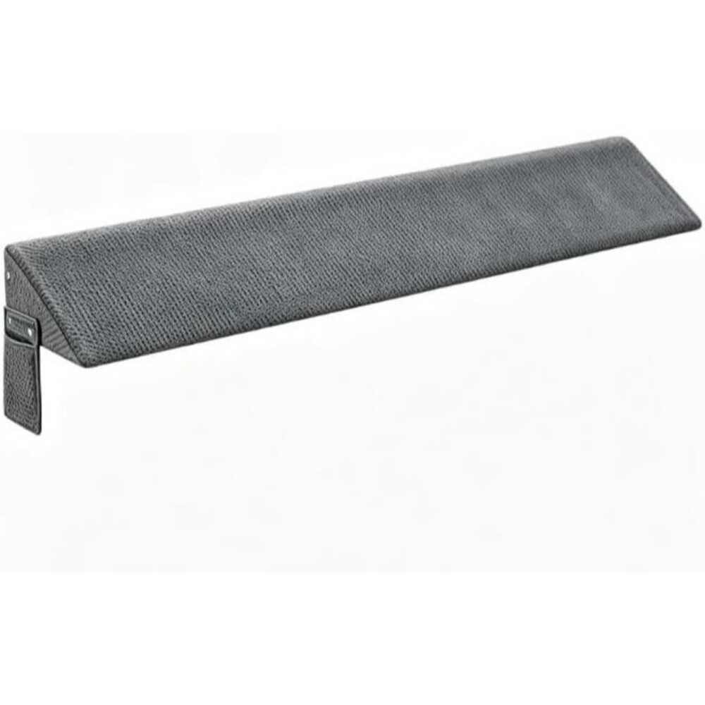 New Bed Gap Filler for Queen Bed, Headboard Wedge Pillow with Storage Pockets
